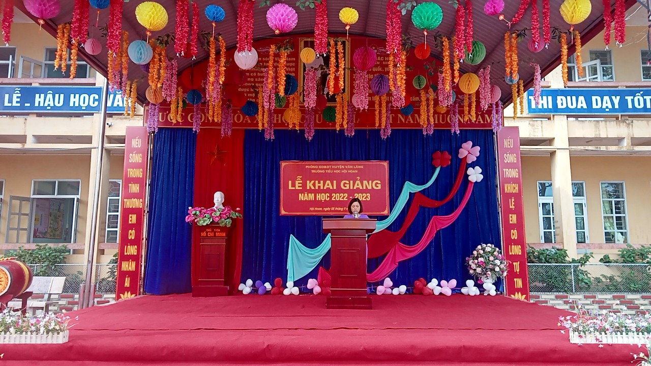 Khải giảng năm học mới 2022-2023