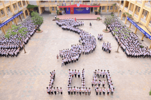 "Ngày định hướng" - Chương trình chào đón các em học sinh lớp 1.