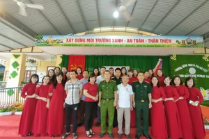 TRƯỜNG MẦM NON XÃ HOÀNG VIỆT TỔ CHỨC THÀNH CÔNG LỄ TỔNG KẾT NĂM HỌC 2021 - 2022
